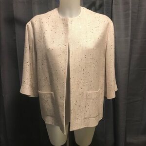 Louben Blazer NWT Size 4 3/4 sleeves